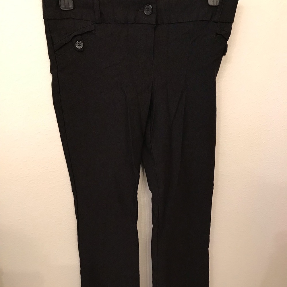 black slacks/dress pants